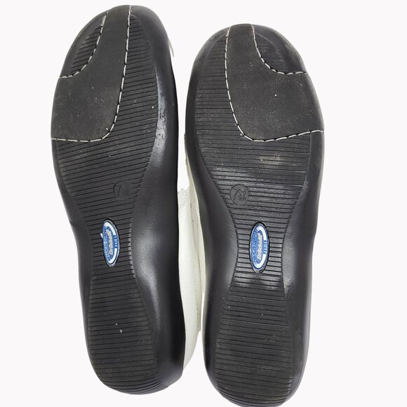 Dr Scholls Womens Size 7M White Leather Double Air Pillo Comfort Walking Shoes - Picture 6 of 10